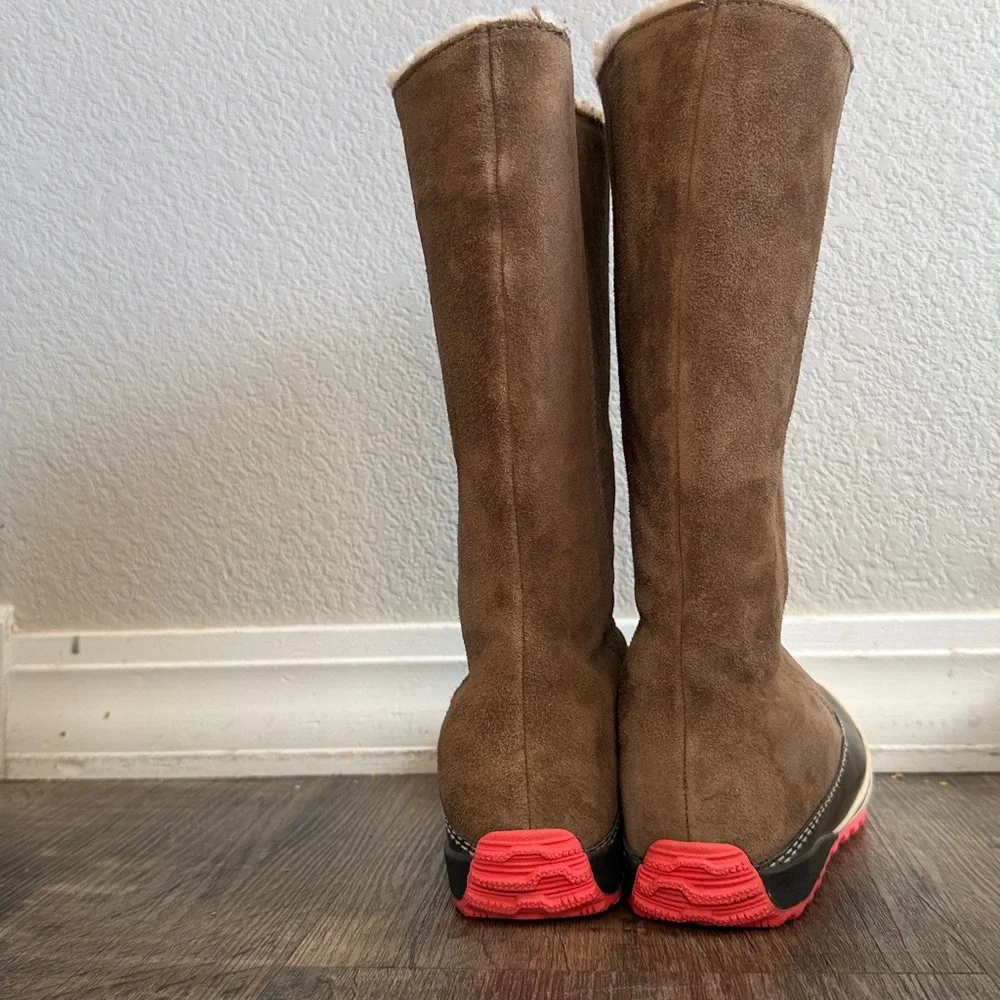 Sorel Winter Boots Women’s 6.5 Suede Waterproof fur lined - Picture 5 of 10